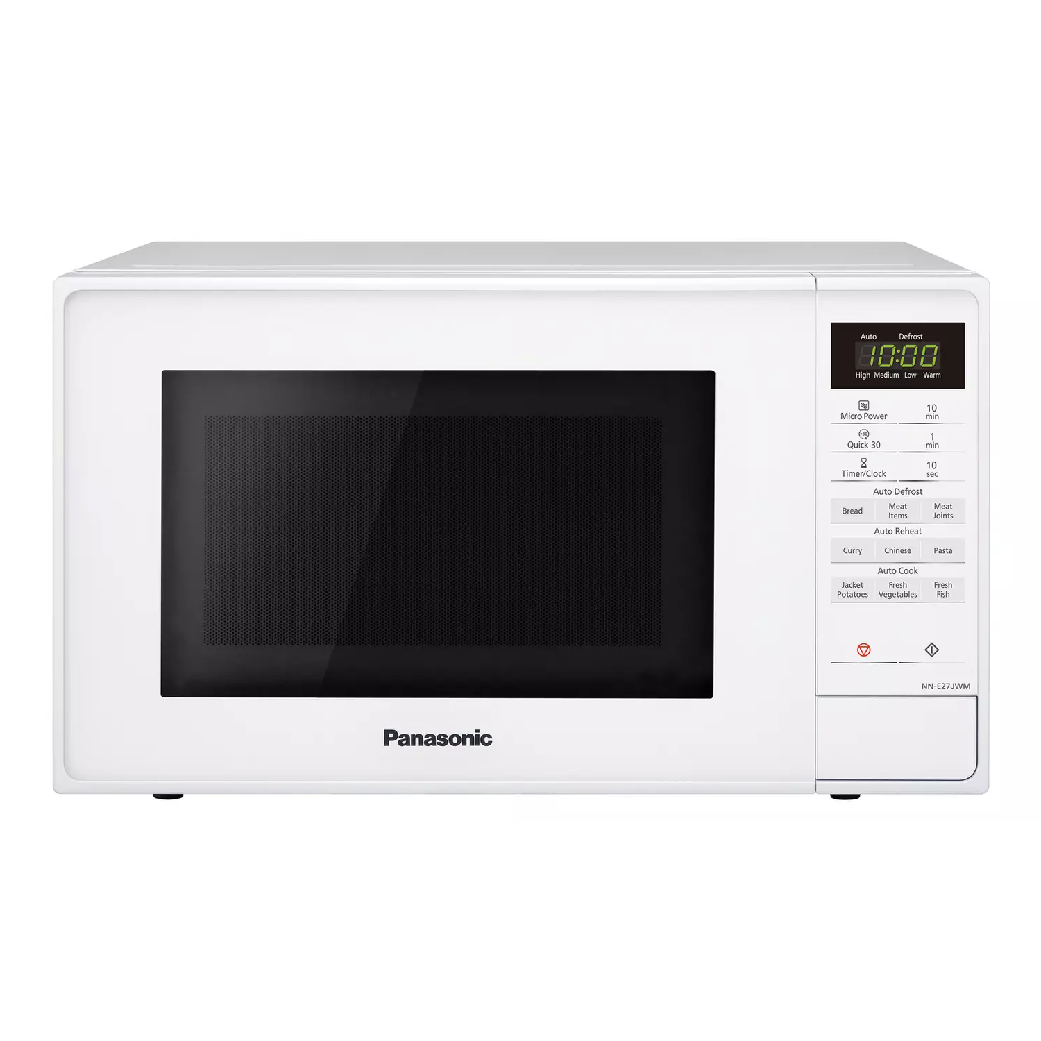 Panasonic 800W Standard 20L Microwave NN-E27JWMBPQ - White