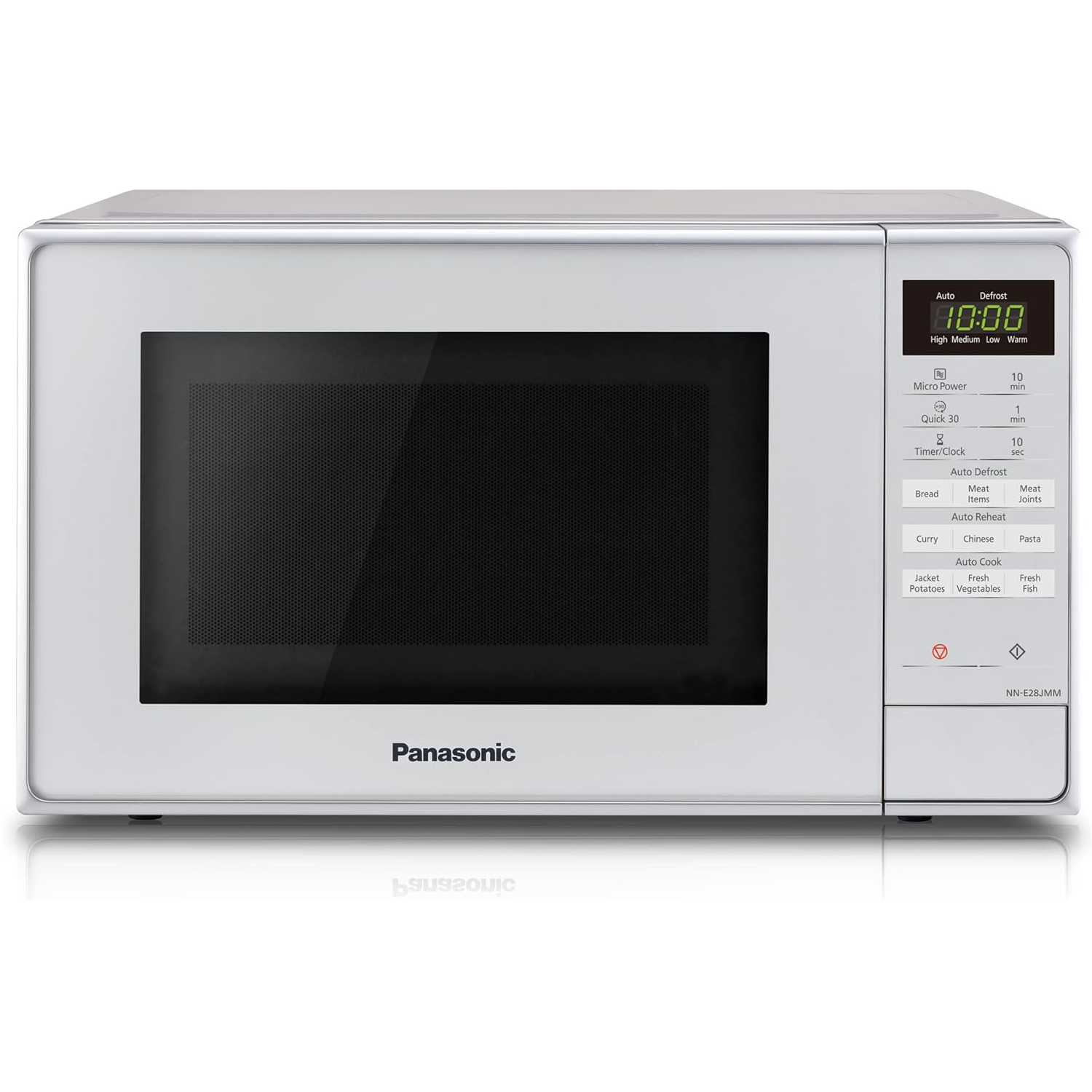 Panasonic 800W Standard 20L Microwave NN-E28JMM - Silver